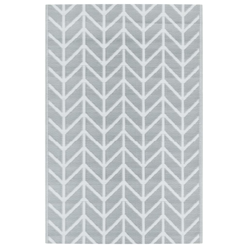 Tapis d'extérieur Gris 190x290 cm PP