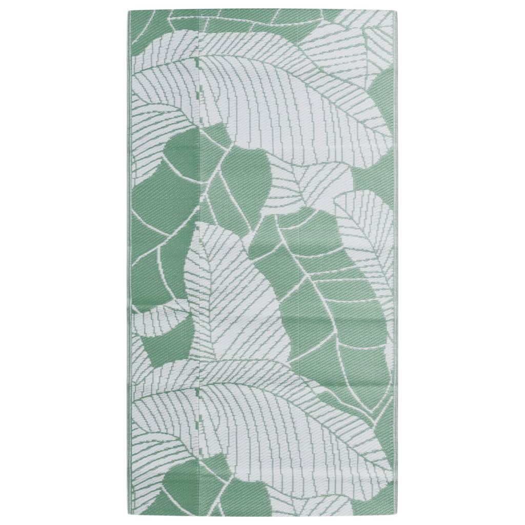 Tapis d'extérieur vert 80x150 cm PP