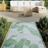 Tapis d'extérieur vert 120x180 cm PP