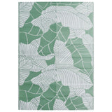 Tapis d'extérieur vert 160x230 cm PP