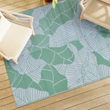 Tapis d'extérieur vert 160x230 cm PP