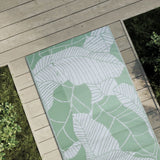 Tapis d'extérieur vert 80x250 cm PP