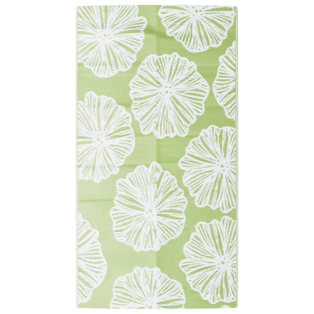 Tapis d'extérieur vert 80x150 cm PP