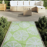 Tapis d'extérieur vert 120x180 cm PP