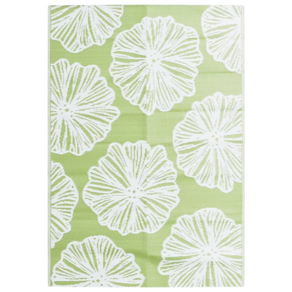 Tapis d'extérieur vert 160x230 cm PP