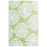 Tapis d'extérieur vert 190x290 cm PP