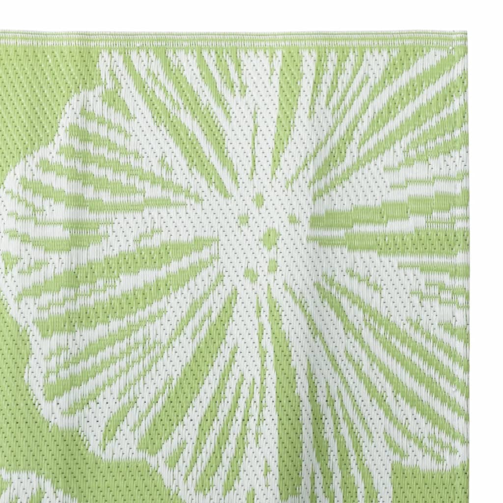 Tapis d'extérieur vert 190x290 cm PP