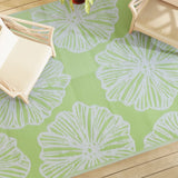 Tapis d'extérieur vert 190x290 cm PP