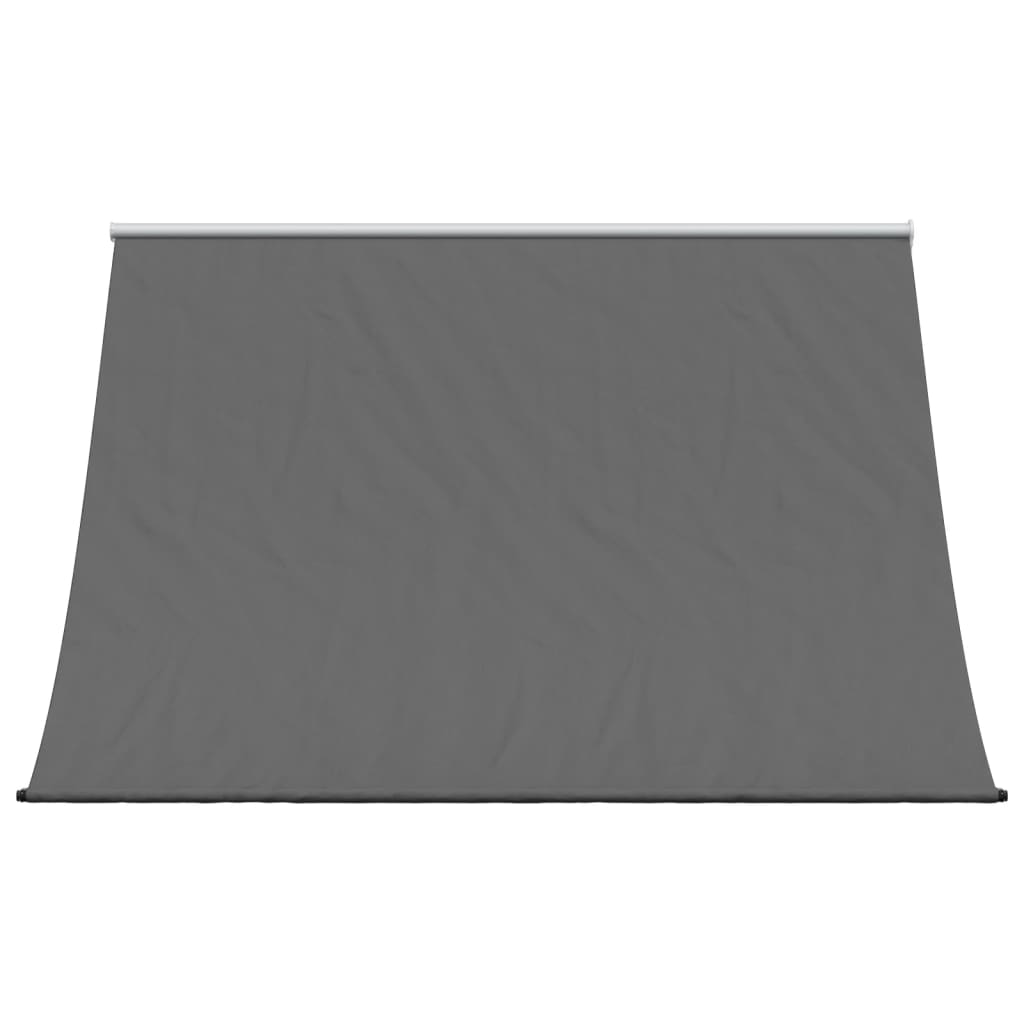 Anthracite retractable awning 200x150 m fabric and steel