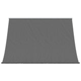 Anthracite retractable awning 200x150 m fabric and steel