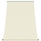 Cream retractable awning 150x150 m fabric and steel