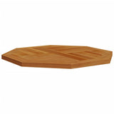 Table top 70x70x2.5 cm octagonal solid teak wood