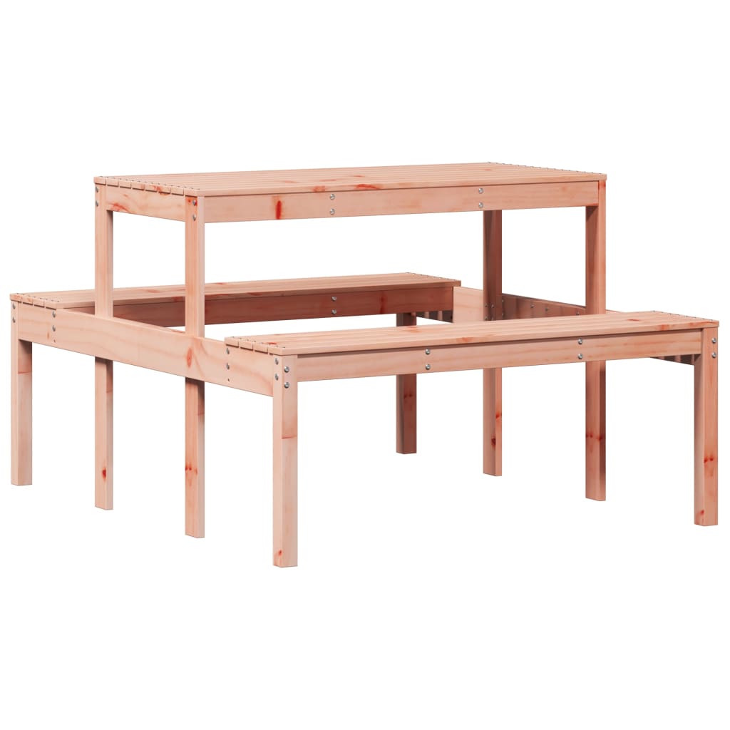 Picnic table 110x134x75 cm solid douglas wood