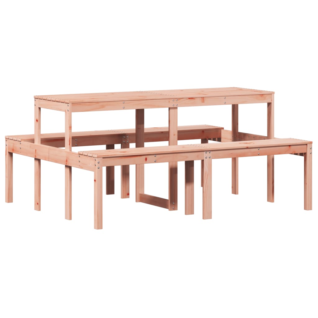 Table de pique-nique 160x134x75 cm bois massif de douglas