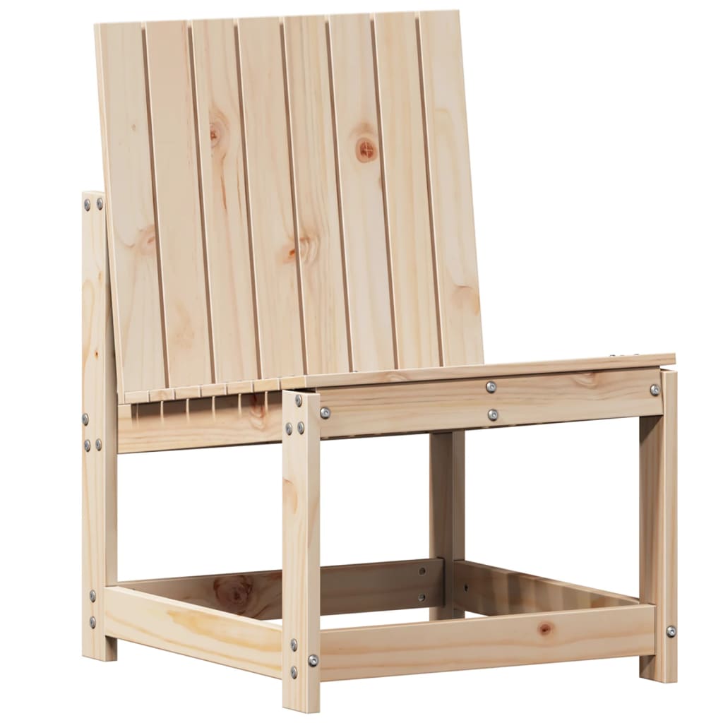 Salon de jardin 3 pcs bois massif de pin