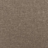 Bettgestell ohne Matratze Taupe 120x190 cm Stoff