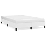 Cadre de lit sans matelas blanc 120x190 cm similicuir