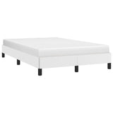 Cadre de lit sans matelas blanc 120x190 cm similicuir