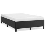 Cadre de lit sans matelas noir 120x190 cm similicuir