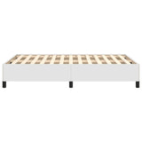 Cadre de lit sans matelas blanc 120x190 cm similicuir