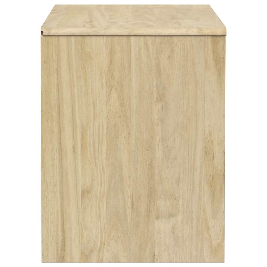 Meuble TV SAUDA chêne 99x43x55 cm bois de pin massif