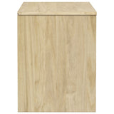 Meuble TV SAUDA chêne 99x43x55 cm bois de pin massif