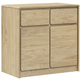 Buffet SAUDA chêne 80x43x75,5 cm bois massif de pin