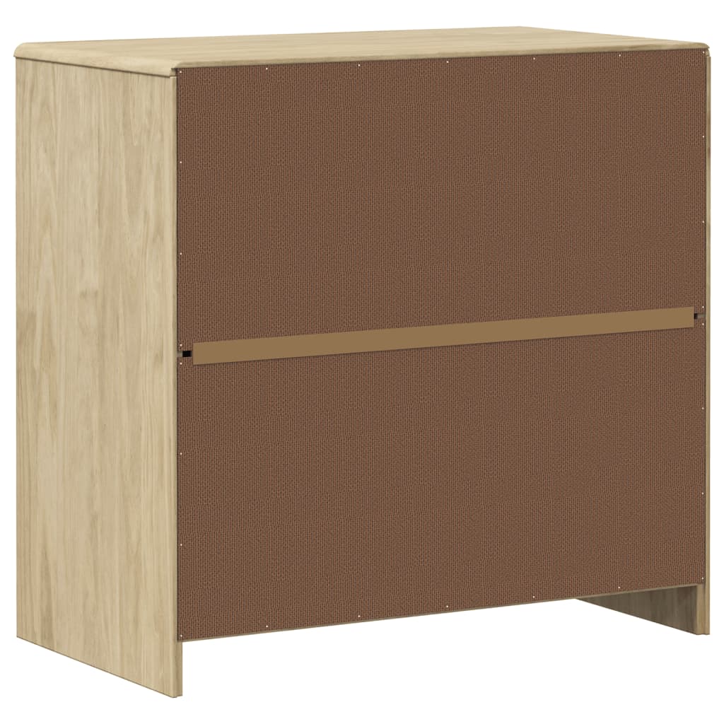 Buffet SAUDA chêne 80x43x75,5 cm bois massif de pin