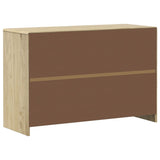 SAUDA Eichen-Sideboard 114x43x75,5 cm, massives Kiefernholz