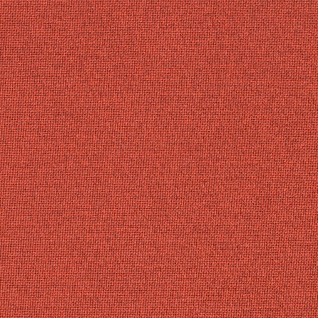 Coussins de chaise à dossier haut lot de 6 rouge mélangé tissu