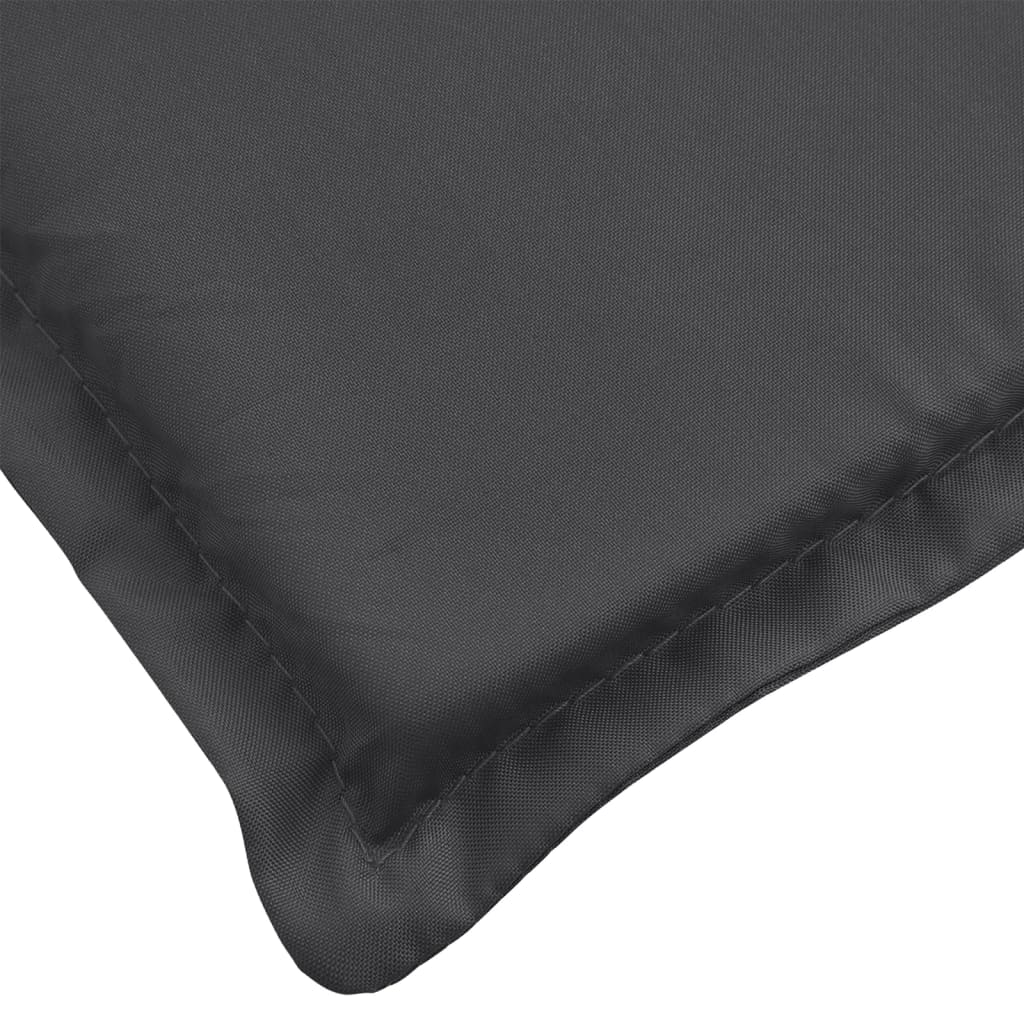 Coussins de chaise à dossier haut lot de 6 anthracite mélangé