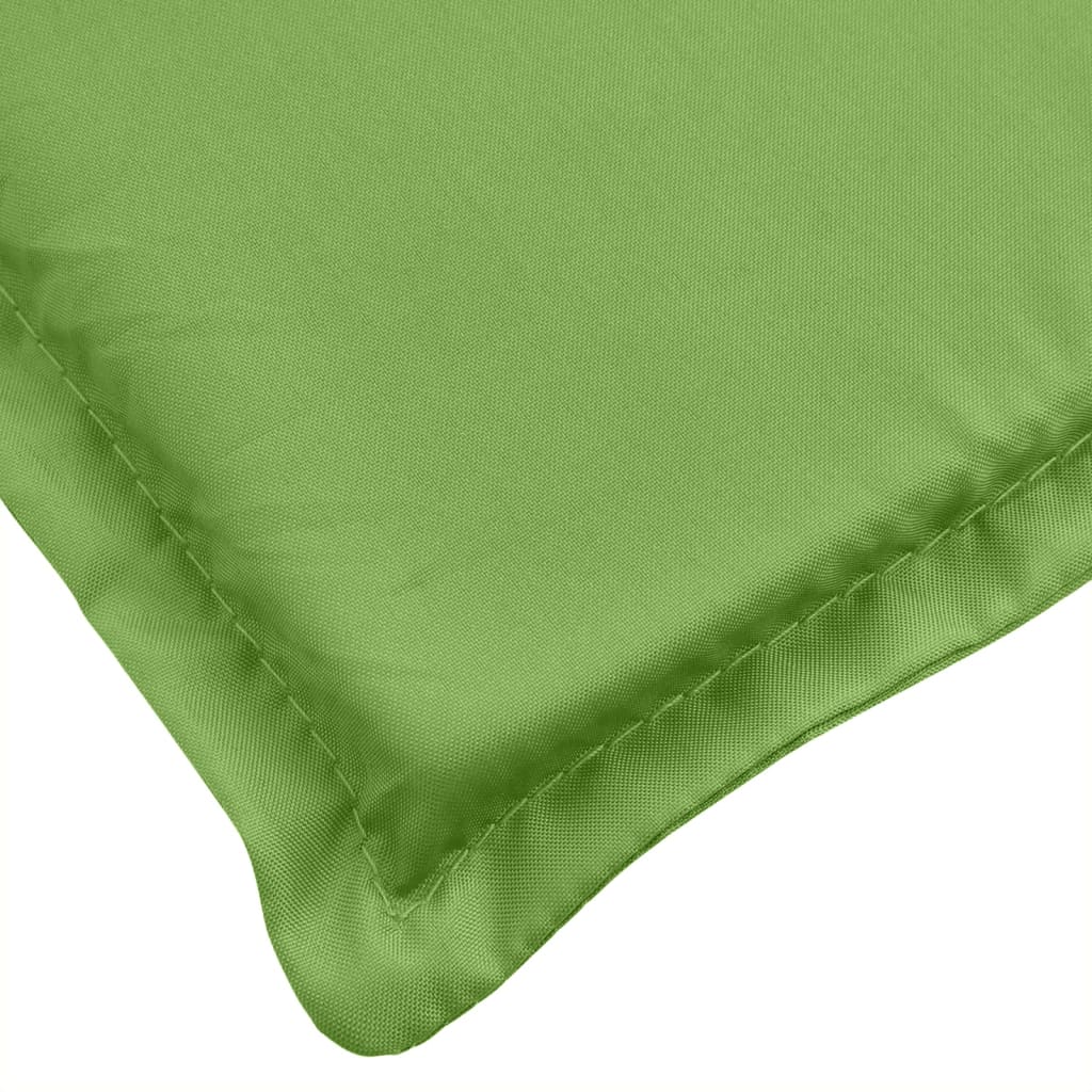 Coussins de chaise à dossier haut lot de 2 vert mélangé tissu