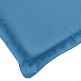 Coussins de chaise à dossier bas lot de 2 bleu mélangé tissu