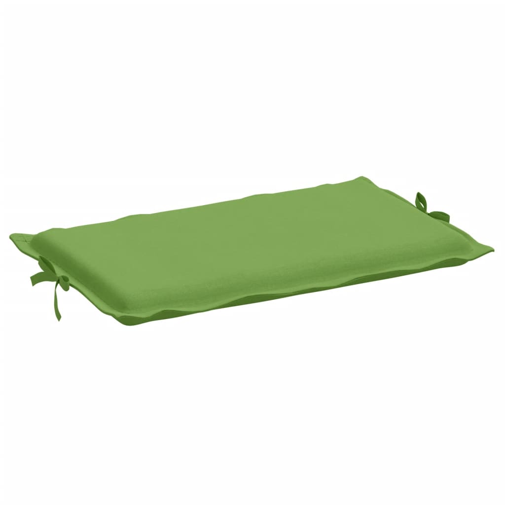 Coussin de chaise longue vert mélangé 186x58x3 cm tissu