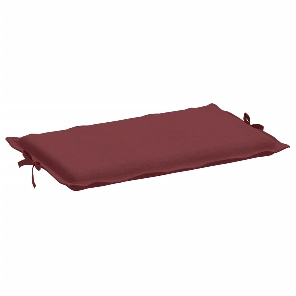 Coussin de chaise longue rouge bordeaux mélangé 186x58x3 cm