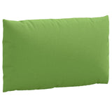 Coussins de palette lot de 2 vert mélangé tissu