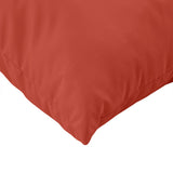 Coussins de palette lot de 2 rouge mélangé tissu