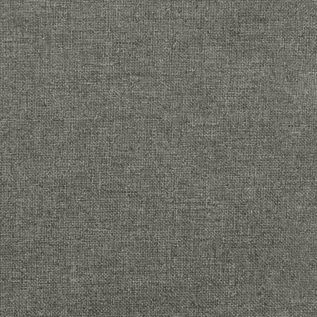 Coussins de palette lot de 3 gris foncé mélangé tissu