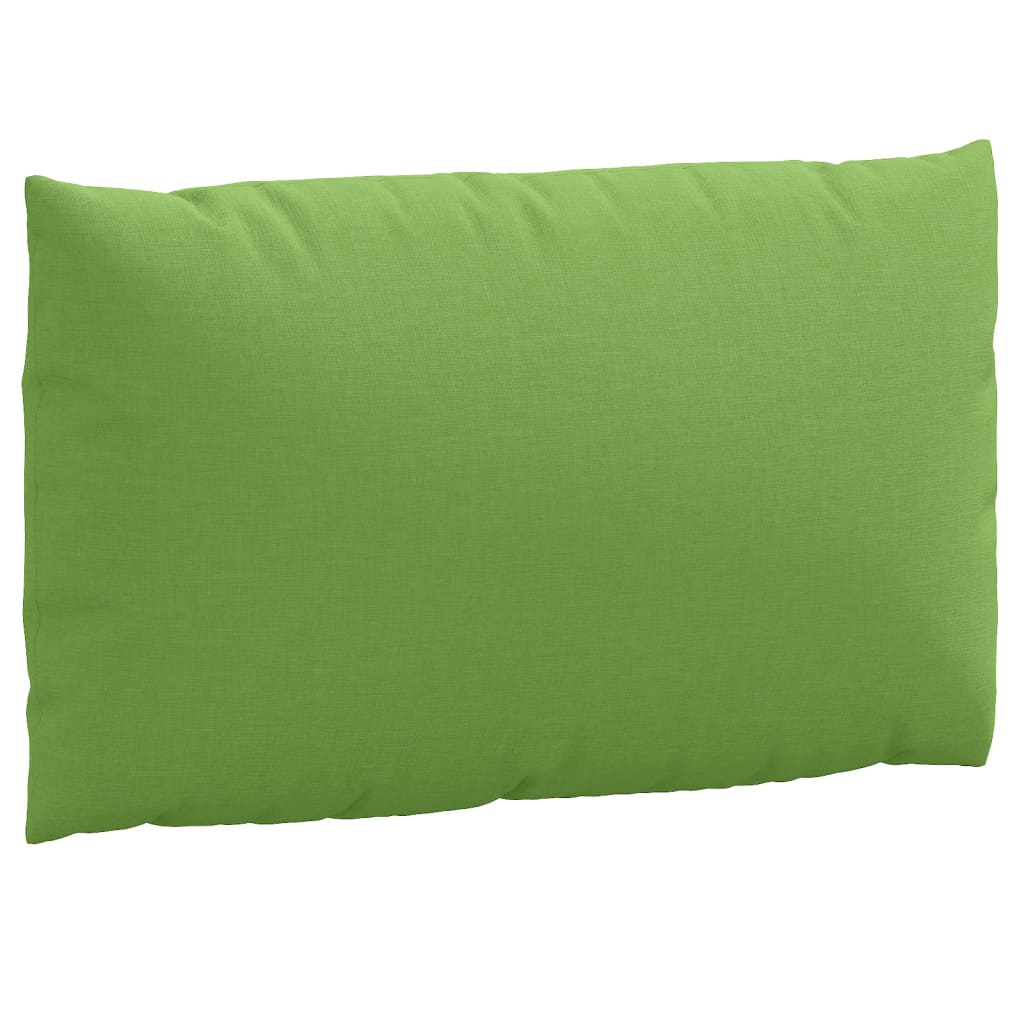 Coussins de palette lot de 3 vert mélangé tissu