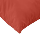 Coussins de palette lot de 3 rouge mélangé tissu