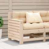 Armlehne für Gartensofa, 69 x 62 x 70,5 cm, massives Kiefernholz