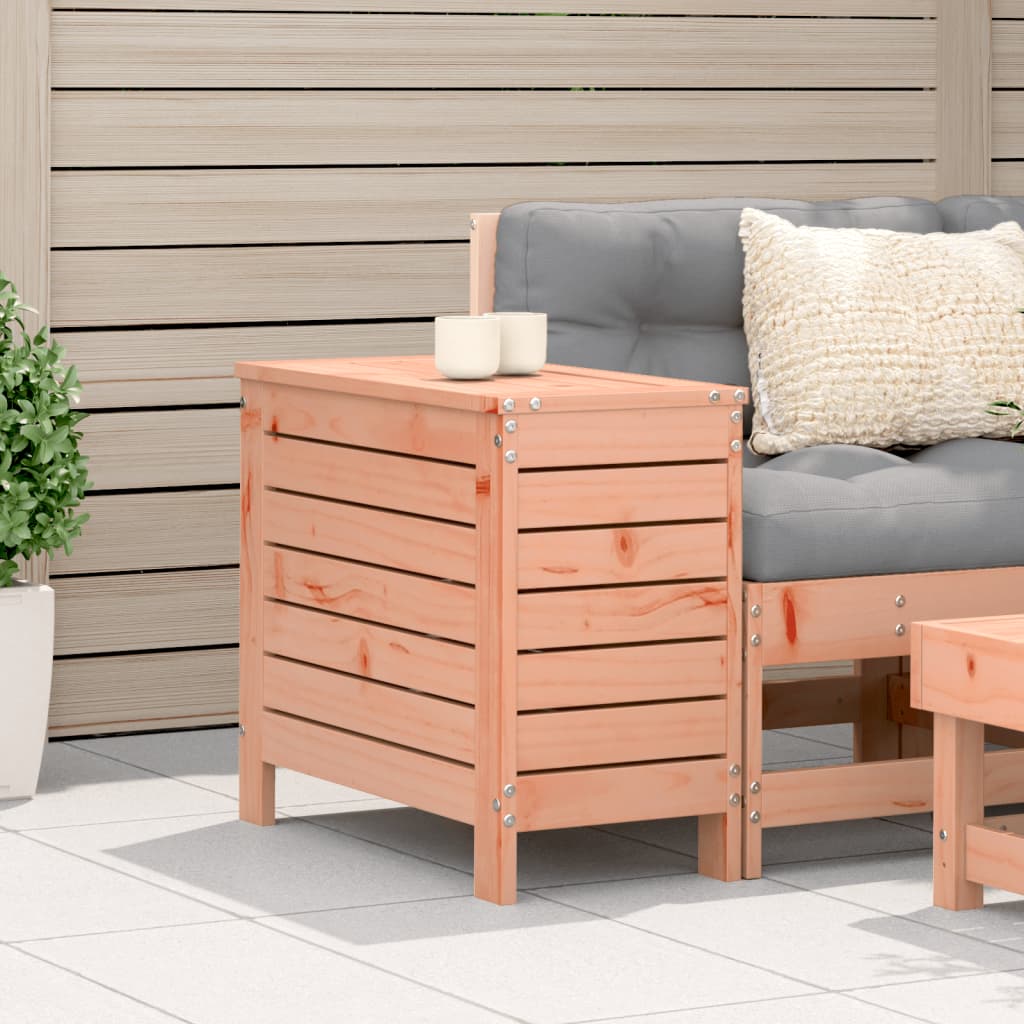 Repose-pied de jardin 62x31,5x52 cm bois massif de douglas