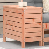 Repose-pied de jardin 62x31,5x52 cm bois massif de douglas