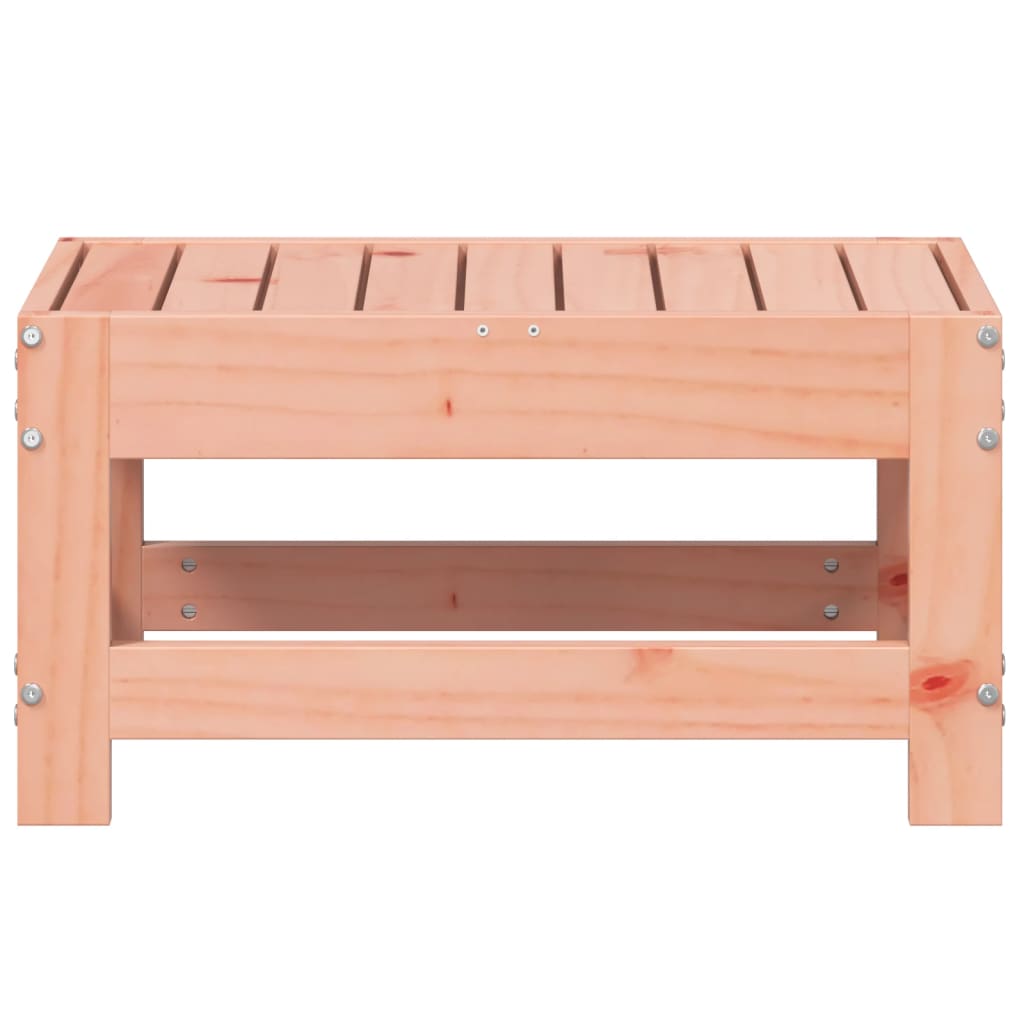 Repose-pied de jardin 62x30x32 cm bois massif de douglas