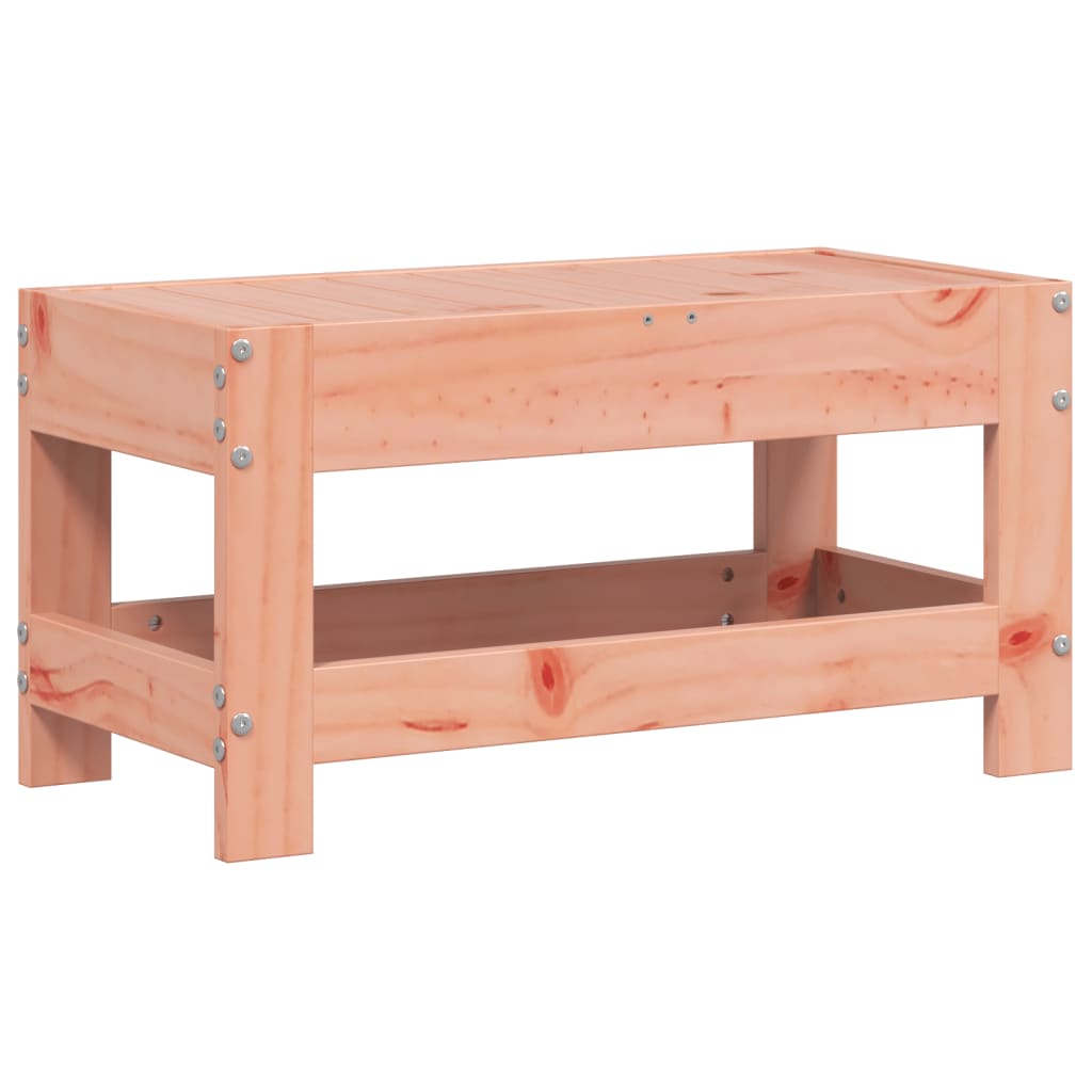 Repose-pied de jardin 62x30x32 cm bois massif de douglas