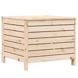 Repose-pied de jardin 62x63,5x53,5 cm bois de pin massif