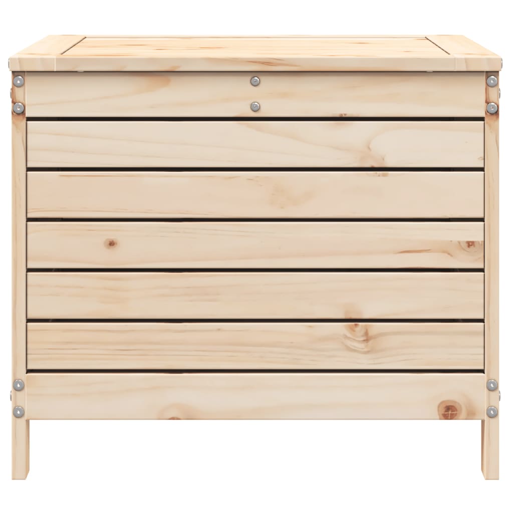 Repose-pied de jardin 62x63,5x53,5 cm bois de pin massif