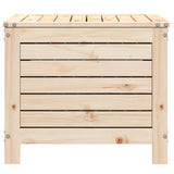 Repose-pied de jardin 62x63,5x53,5 cm bois de pin massif