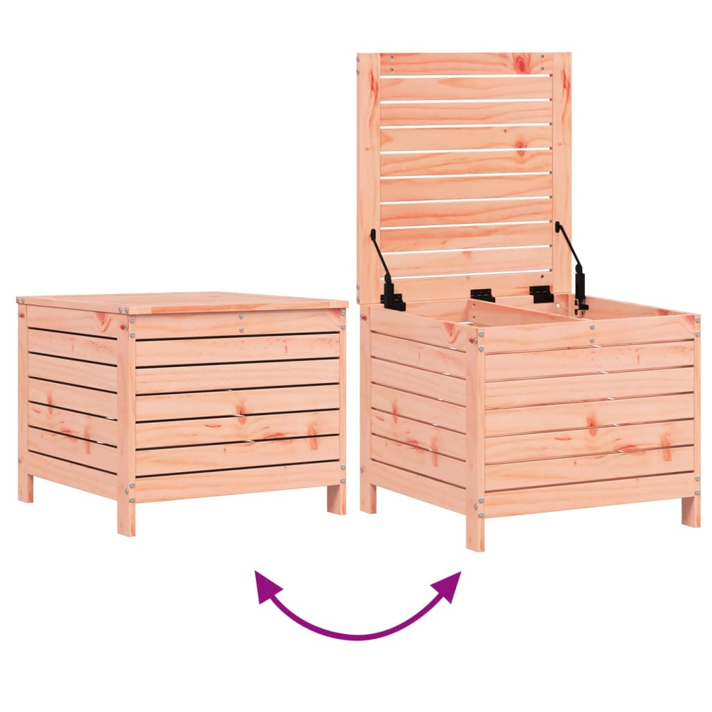 Repose-pied de jardin 62x63,5x53,5 cm bois massif de douglas