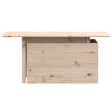 Table de jardin 100x50x75 cm bois massif de pin